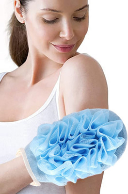 NARV Dead Skin Scrubber Bath Glove Dual Side – Clean + Soft Massage