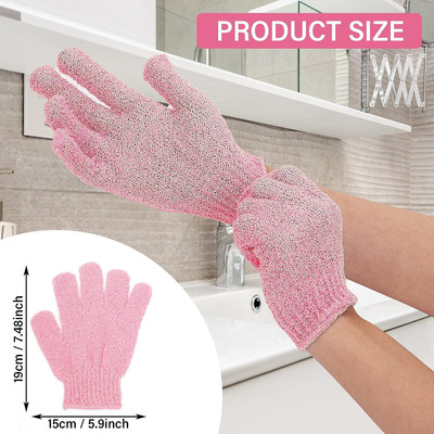 Masox Store Spa Massage Body Scrubber Cleaner/Nylon Exfoliating Multi-Purpose Gloves B-9