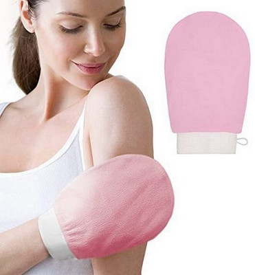 RBGIIT Exfoliating Gloves for Body Cleansing and Scrubbing | Bath Glove B-219