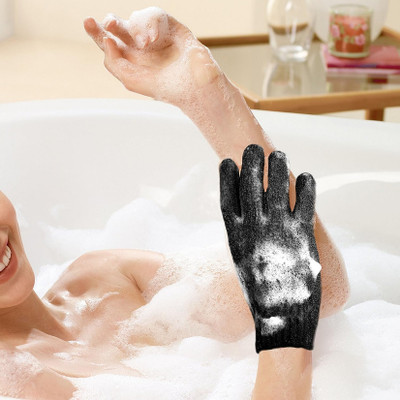 HM EVOTEK Spa Massage Body Scrubber Cleaner/Nylon Exfoliating Multi-Purpose Gloves B-71
