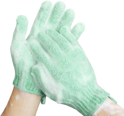 RBGIIT Spa Massage Body Scrubber Cleaner/Nylon Exfoliating Multi-Purpose Gloves B-52