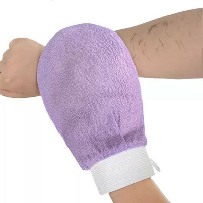 HM EVOTEK Exfoliating Gloves for Body Cleansing and Scrubbing | Bath Glove B-14