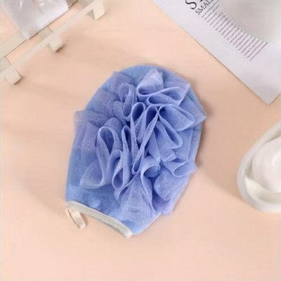 RBGIIT Loofah Mesh Bath Glove Dual Side Scrubber Mitt for Daily Deep Cleaning Shower