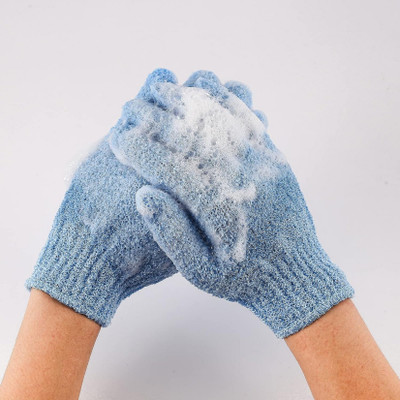 HM EVOTEK Spa Massage Body Scrubber Cleaner/Nylon Exfoliating Multi-Purpose Gloves B-67