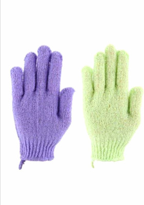 Three Elements Bath Spa Shower Gloves pack of 2