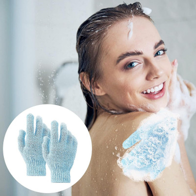 HM EVOTEK Spa Massage Body Scrubber Cleaner/Nylon Exfoliating Multi-Purpose Gloves B-62