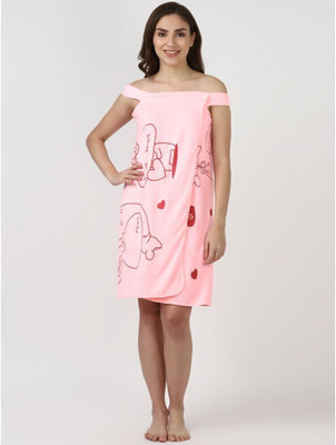 Armaan Blue, Pink, Purple Free Size Bath Robe(1 bath robe, For: Men & Women, Blue, Pink, Purple)