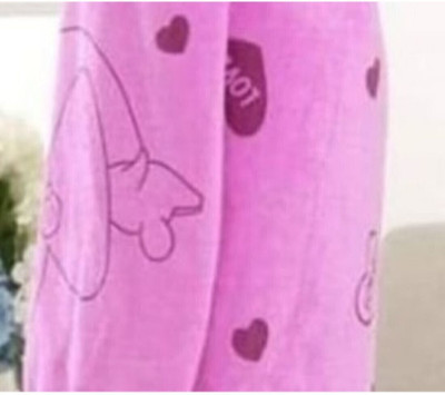 Armaan Purple Free Size Bath Robe(1 Wearable Towel, For: Men & Women, Purple)