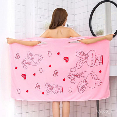 SHIVA Pink Free Size Bath Robe(1 bath robe, For: Men & Women, Pink)