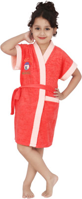 FeelBlue Gajri XXL Bath Robe(Teens Bathrobe, For: Baby Boys & Baby Girls, Gajri)