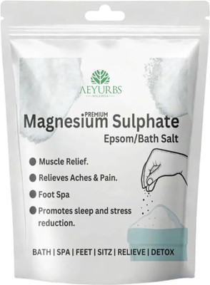 AEYURBS Epsom Salt | For Gentle Muscle And Skin Care Soaks(200 g)
