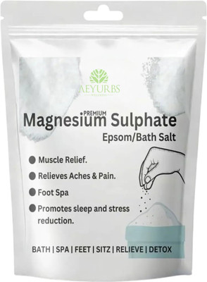 AEYURBS Epsom Salt | For Simple Pain And Stress Relief(200 g)