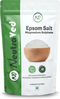 NeutraVed Epsom Salt for Bathing ,Foot Soak Body Relaxing, Muscle Pain Magnesium Sulphate(1000 g)