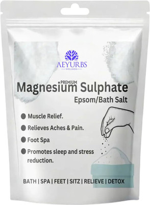 AEYURBS Epsom Salt | Muscle Recovery Soak(200 g)