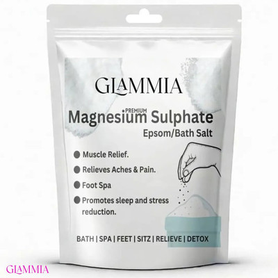 GLAMMIA Epsom Salt | Joint Comfort For Body Soaks(200 g)