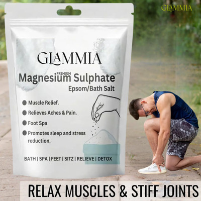 GLAMMIA Epsom Salt For Foot | Solution For Soreness With Premium Care(200 g)