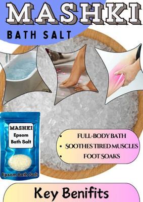 MASHKI Bath salt for body & Foot Spa Relax Muscle Relieves(2000 g)