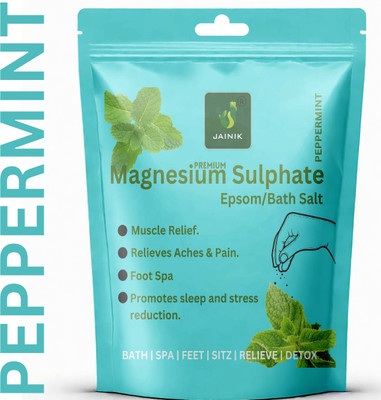 JAINIK Neem Bath & Magnesium Sulphate for Foot Pain Relief and Relaxation(450 g)