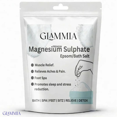 GLAMMIA Epsom Salt | Warm Soak To Ease Muscle Soreness(200 g)