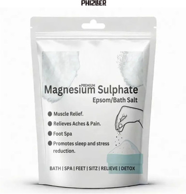 phizller Epsom Bath Salt Crystal & Bath Soak - Post-Workout Soak Family Pack(200 g)