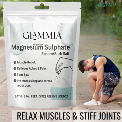 GLAMMIA Epsom Salt For Foot | Stress Relief For Gentle Recovery(200 g)