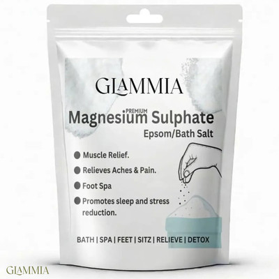 GLAMMIA Epsom Salt | Leg Muscle Relief For Everyday Relief(200 g)