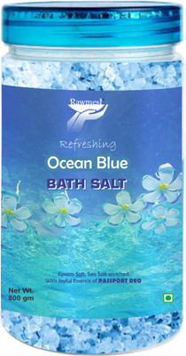 Rawmest Ocean Blue Bath Salt with joyful essence of Passport Deo(800 g)