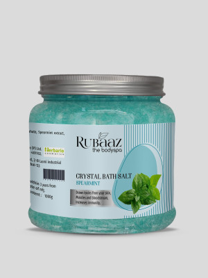 RUBAAZ Crystal Bath Salt Spearmint(1000 g)