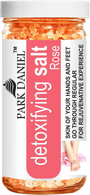 PARK DANIEL Premium Rose Bath Salt- For Rehydrating & Refreshing Skin- Pedicure & Manicure Salt(200 Gms)(200 g)
