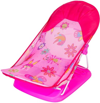 Safe-o-kid baby bather for baby 0 - 12 months, New Born Baby Bath Chair,adjustable Baby Bath Seat(Pink)