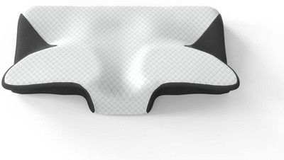 araami Memory Foam Orthopaedic Pillow Pack of 1 Solid ARAAMI OrthoRest – For cervical and posture-support pillows.(Black)