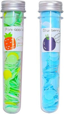 Mellay Pack of 2 Petals Paper Soap Tube Scented & Portable For Home,Travel etc x2.372