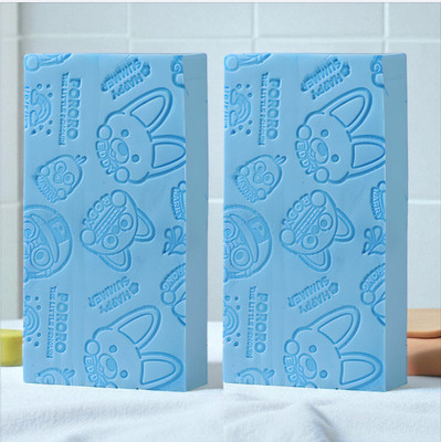 Qseefy Face & Body Scrubber Sponge for Women & Men