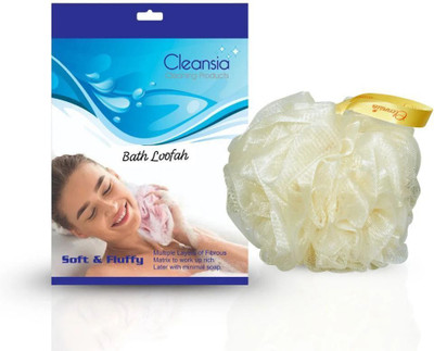 Cleansia Luxury Loofah Bathing Sponge Exfoliator Scrubber for High Lather Cleansing