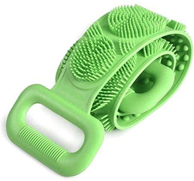 Wirsty Silicone Body Back Scrubber Bath Brush Washer For Dead Skin Removal Mens Womens