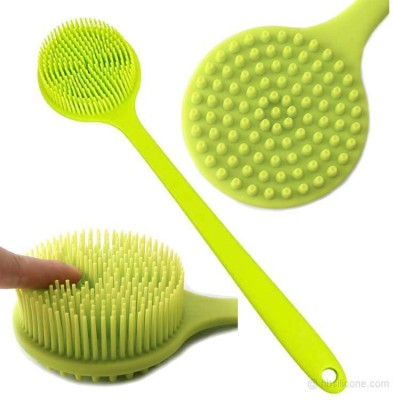 Gabani fashion Shower Back Brush Massager Scrubber Long Handle with Soft Bristles Back Scrubber