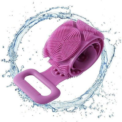 Hoima Back Scrubber Belt Soft Massage Cleaning Bath Brush A030