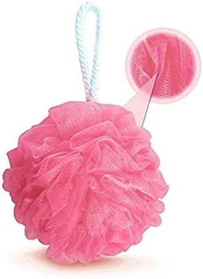 MK Life Bath Sponge Round Loofah and Back Scrubber for Men and Women