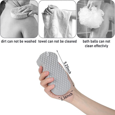 AARADHYAM Mosam Bath Sponge Asian Bath Sponge for Shower