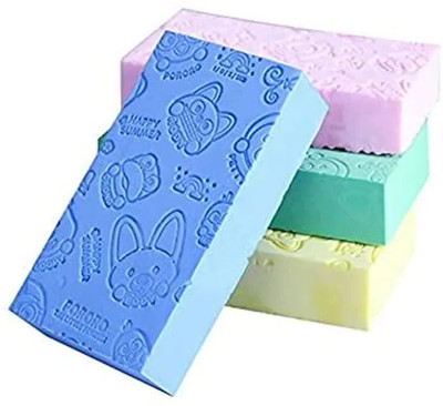 SOMUDEE Ultra Soft Exfoliating Sponge Soft Bath Sponge Scrubber for Kids