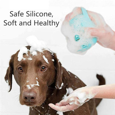 RBGIIT Soft Bath Brush Cleaning Brushes Massage Skin Scrubber Can Fill Shampoo B-6