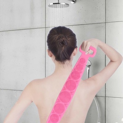 ANSH Silicone bath brush for shower-Bath&Body Brush,Back scrubber for Shower