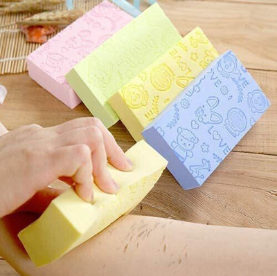 AARADHYAM JPremium Exfoliating Sponge | Asian Bath Sponge for Shower PACK -2