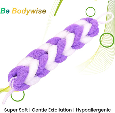 Be Bodywise Nylon mesh loofah for effective cleansing