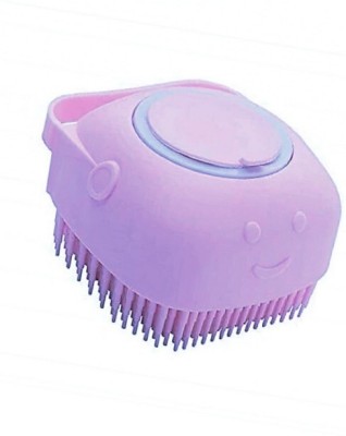 MEDHILE Soft Bath Brush Cleaning Brushes Massage Skin Scrubber Can Fill Shampoo B-55