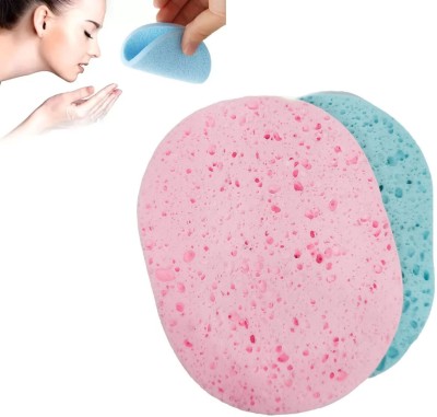 Dazzle Beauty Facial Cleaning Wash Pad Puff Makeup Remover Sponge Face Washing Soft for Women