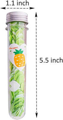 WebDealz Pack of 2 Travel Soft Paper Soap Flower Design Tube Shape Bottle x2.52