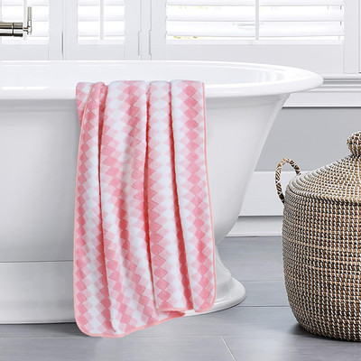 Jagdambe Microfiber 300 GSM Bath Towel