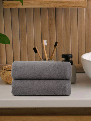 Dream Weaverz Cotton 550 GSM Hand Towel(Pack of 2)