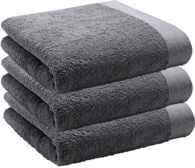 Home Plus Studios Cotton 600 GSM Bath, Beach, Face, Hair, Hand, Sport Towel Set(Pack of 3)